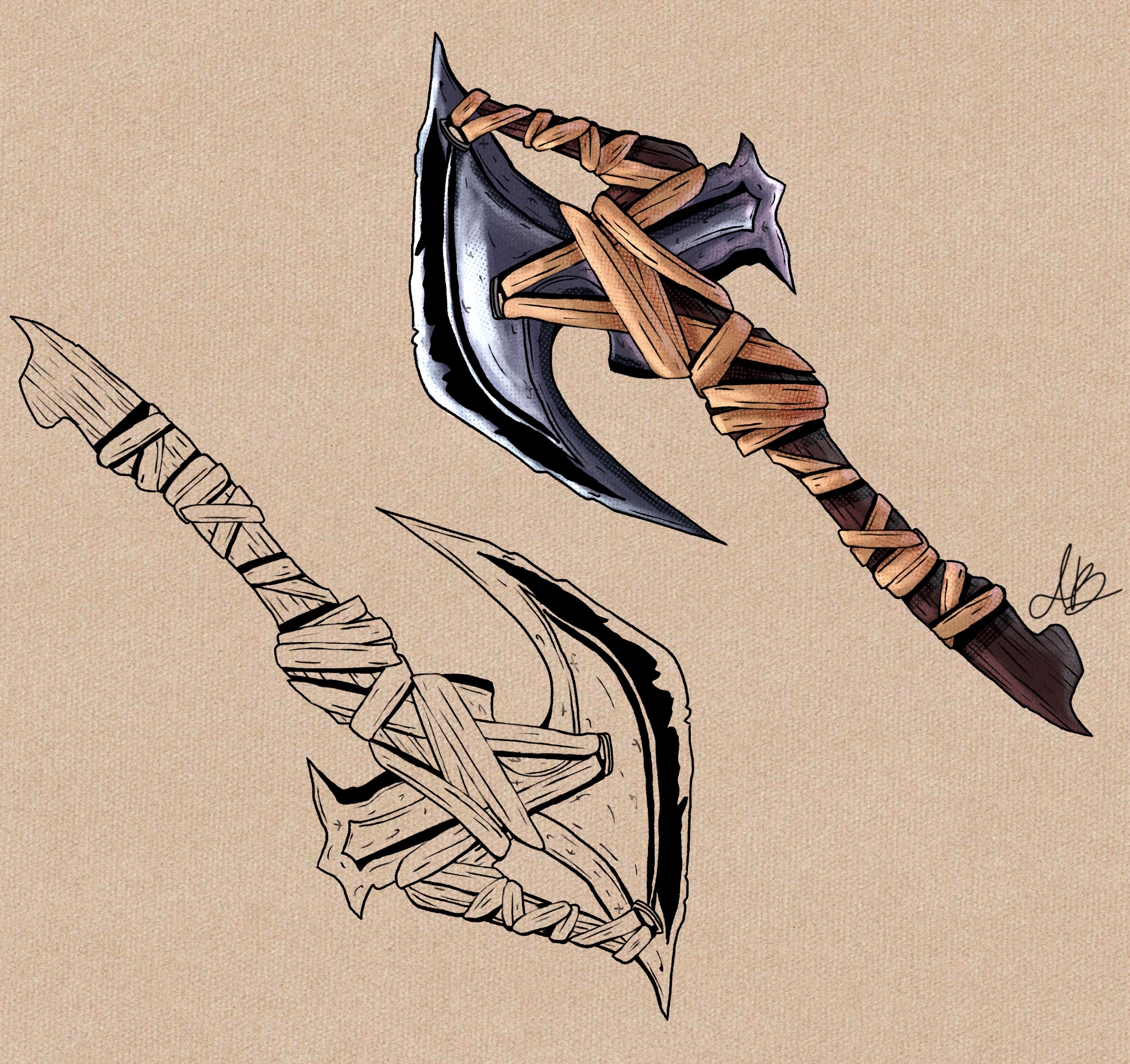 Axe Weapon Concept