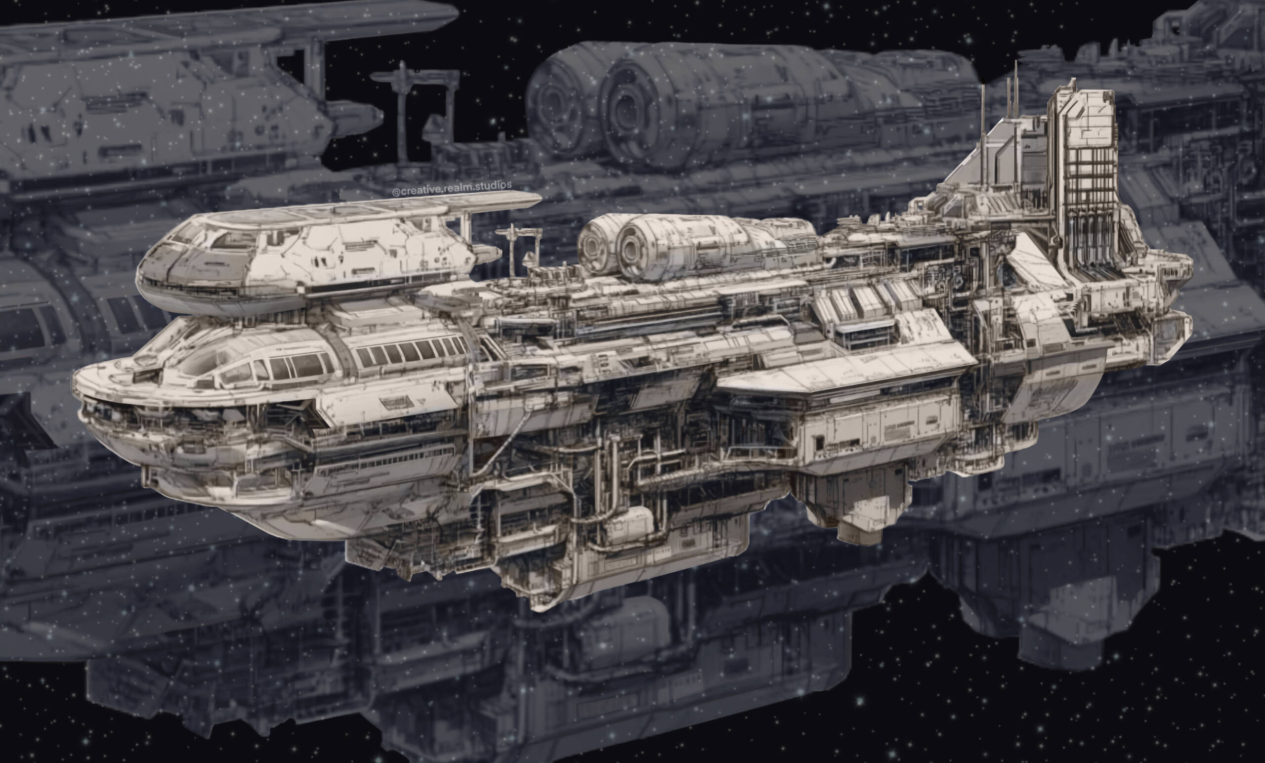 Spaceship Concept Art